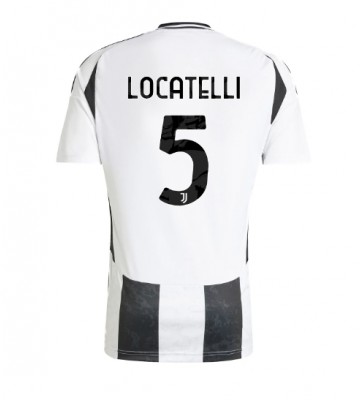 Juventus Manuel Locatelli #5 Hemmatröja 2024-25 Kortärmad